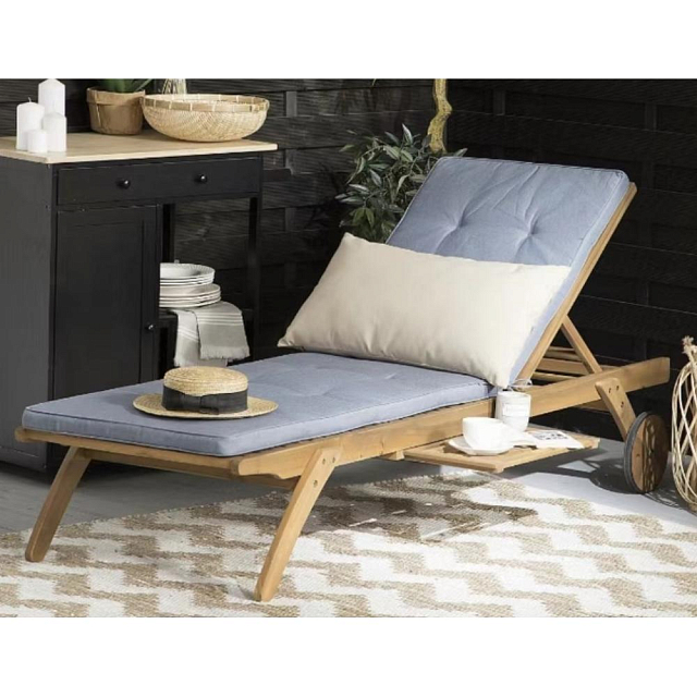 Шезлонг-лежак Lite Berna Grey Blue 