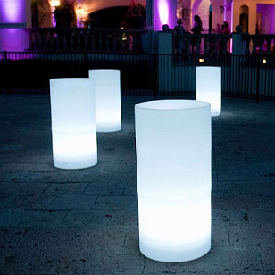Светящийся LED цилиндр LightHouse Tower 70 см 220V White для сада и загородного дома Светящийся LED цилиндр LightHouse Tower 70 см 220V White, уличное оборудование