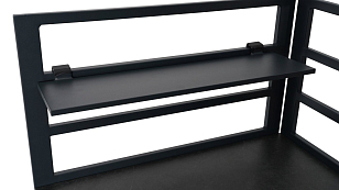 Модульная летняя кухня Brafab Bellac угловая с ручками из тика для приготовления пищи Модульная летняя кухня Brafab Bellac угловая с ручками из тика для сада