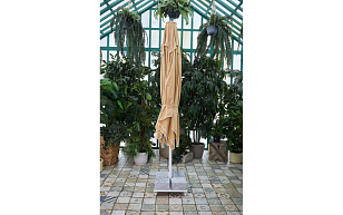 Зонт Lite Mistral 300 квадратный без волана Цвет: бежевый, садовая мебель