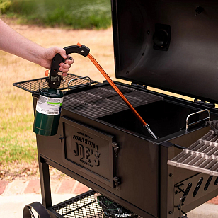 Газовая горелка Oklahoma Joe's для розжига угля для сада