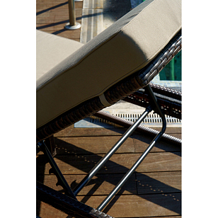 Шезлонг лежак Lite Kyoto для дачи Шезлонг лежак Lite Kyoto, садовая мебель