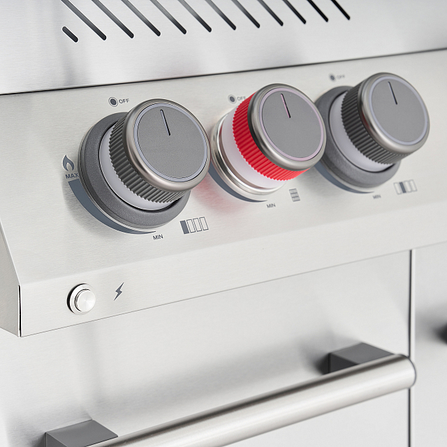 газовый гриль primeliner s class 4b deluxe стальной