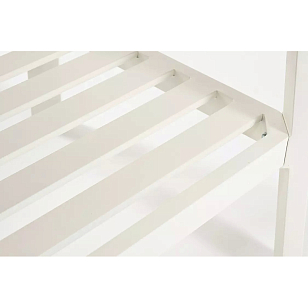 Кофейный стол Joygarden Concorde белый для дачи Кофейный стол Joygarden Concorde белый, садовая мебель