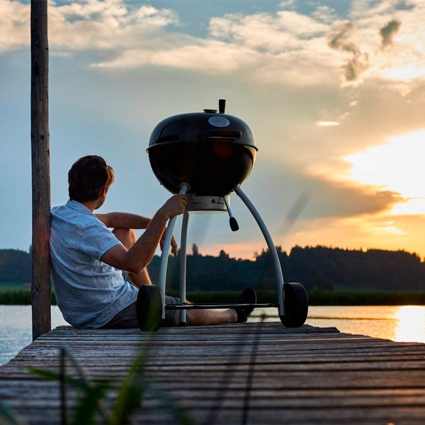 угольный гриль rösle belly f50