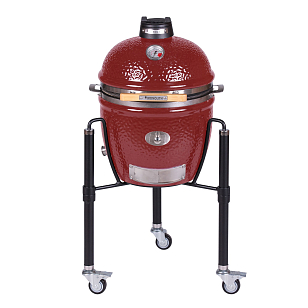 Керамический гриль Monolith Junior Red 2.0 на ножках