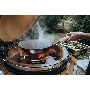 Сковорода вок Monolith стальная для сада