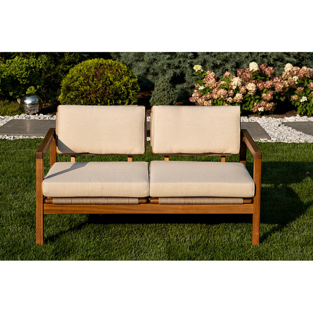 Диван из акации двухместный Joygarden Calisto 