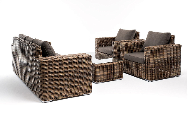 Лаунж-зона 4SIS Палермо, цвет соломенный 