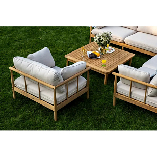 Лаунж зона из акации Joygarden Bungalow L для дачи Лаунж зона из акации Joygarden Bungalow L, садовая мебель