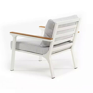 Кресло Joygarden Concorde белое для дачи Кресло Joygarden Concorde белое, садовая мебель