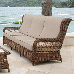 Диван с подушками Skyline Design EBONY 22003 для дачи Диван с подушками Skyline Design EBONY 22003, садовая мебель