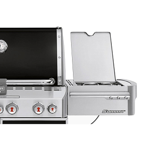 гриль газовый weber summit e-470 gbs, черный