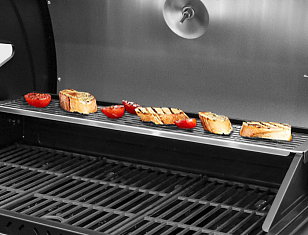 гриль газовый bellagio villa 400 silver