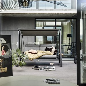 Качели Brafritid Malmo антрацит, серый 