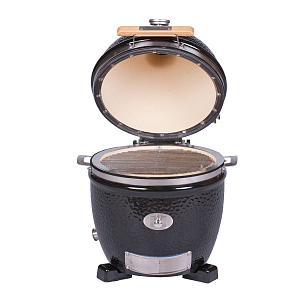Керамический гриль Monolith Junior Black 2.0