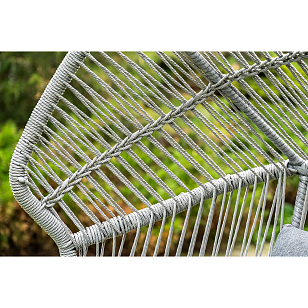 Подвесное кресло 4SIS Апулия, цвет серый, садовая мебель