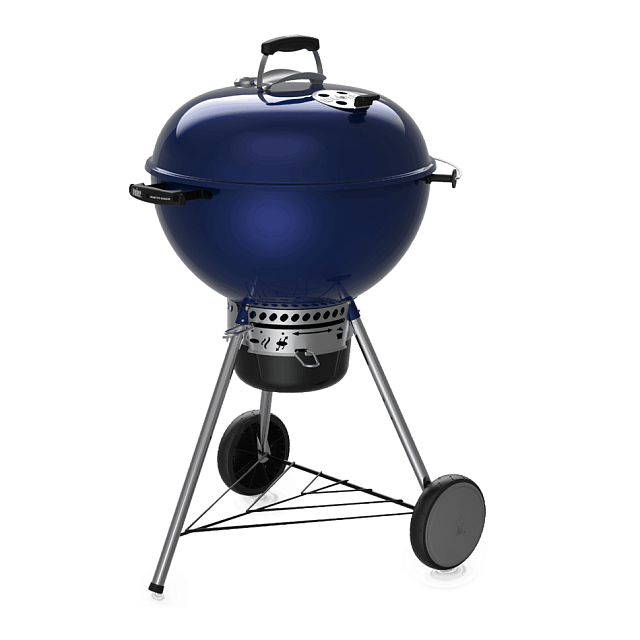 гриль угольный weber master-touch gbs c-5750, синий океан