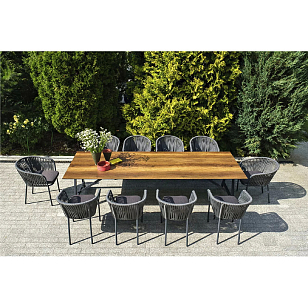 Обеденная группа 4SIS Санта-Фе на 10 персон, садовая мебель