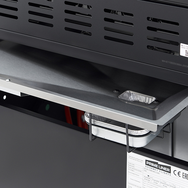 газовый гриль primeliner g class 3b deluxe черный