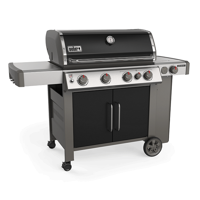 гриль газовый weber genesis ii ep-435 gbs, черный