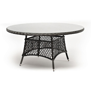 Стол 4SIS Эспрессо 150 Цвет: графит для дачи Стол 4SIS Эспрессо 150 Цвет: графит, садовая мебель