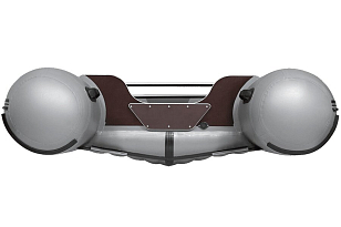 Лодка ПВХ Фрегат 420 Air (НДНД) серая для отдыха за городом Лодка ПВХ Фрегат 420 Air (НДНД) серая для хобби и пикника