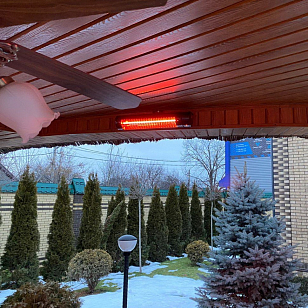 Уличный электрический обогреватель WWT Elcon RCH-2000/4, уличное оборудование