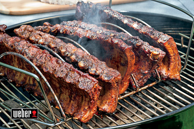 Подставка для ребрышек 2-в-1 Weber