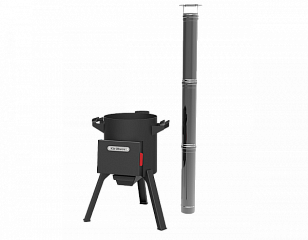 Печь Grillver под казан 360 К для сада