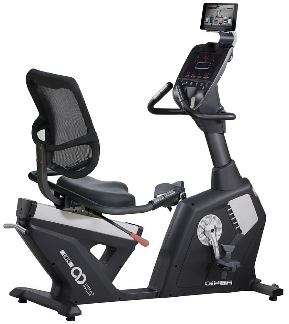 Горизонтальный велотренажер Cardiopower Pro RB410