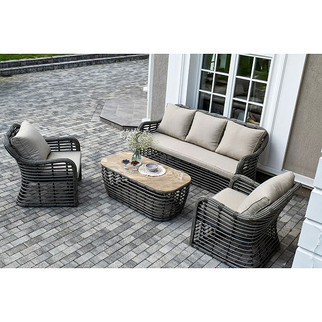 Лаунж-зона 4SIS Ницца, цвет серый 