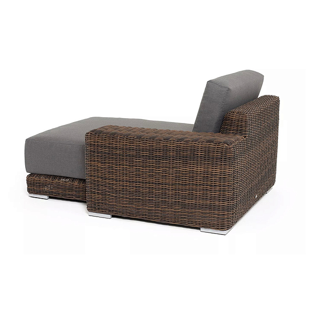 Кушетка 4SIS Капри, цвет коричневый 