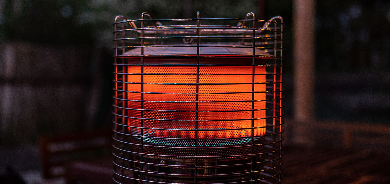 Уличный газовый обогреватель La Hacienda T1 Professional All Black 