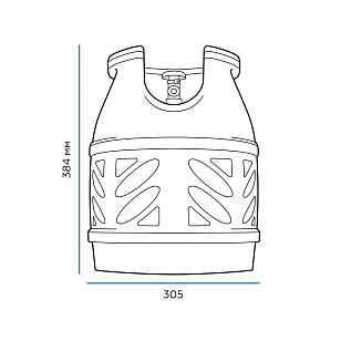 Композитный газовый баллон Ragasco 12,5