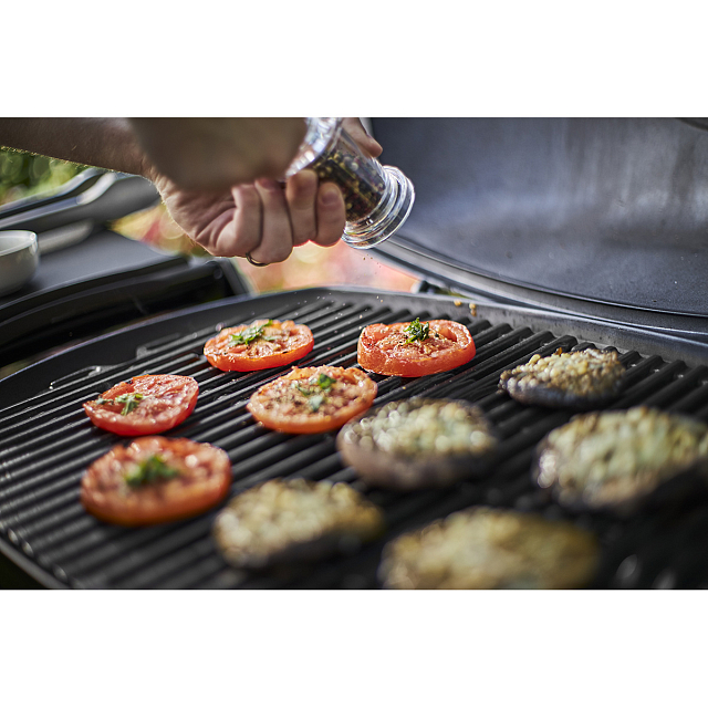 гриль газовый weber q 2200 black line, черный