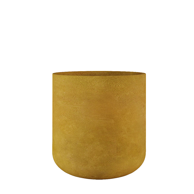 Кашпо Concretika Topper Gold 