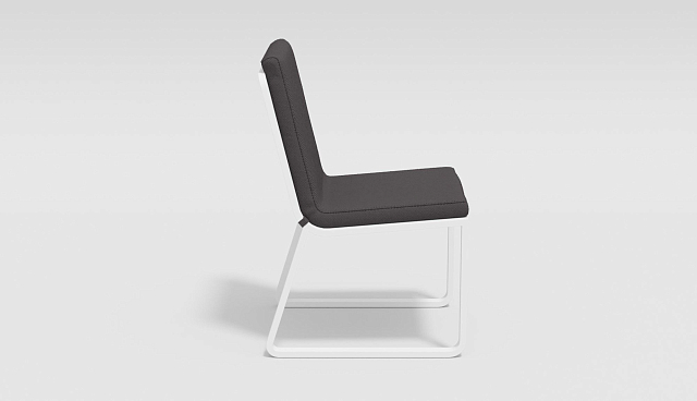 Обеденная зона Gardenini Primavera Белый / Антрацит с стульями Voglie 