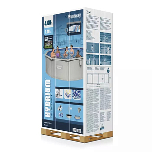 Бассейн стальной Bestway Hydrium Ø460 х 120
