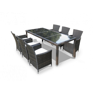 Обеденная группа из искусственного ротанга Kvimol 1312, садовая мебель