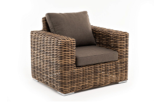 Кресло 4SIS Палермо Цвет: соломенный для дачи Кресло 4SIS Палермо Цвет: соломенный, садовая мебель