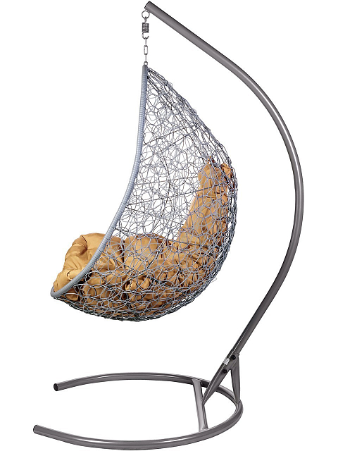 Подвесное кресло Bozollo Uovo Grigio 