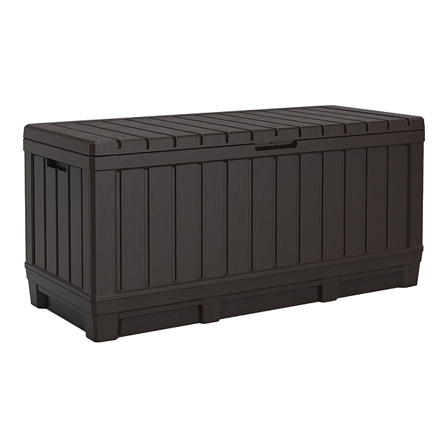 Ящик для хранения с крышкой Kentwood 350 л коричневый 