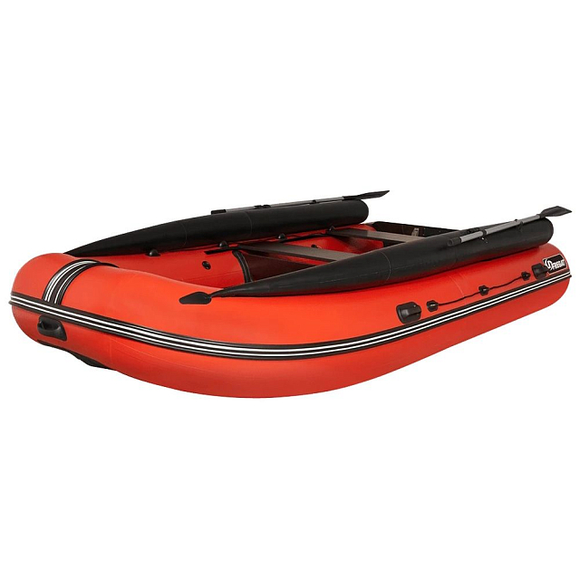 Лодка ПВХ Фрегат 390 FM Jet/L/S красная