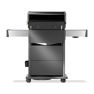 гриль газовый napoleon rogue pro-s 425 черный (с ик горелкой 3/3 и вертелом)