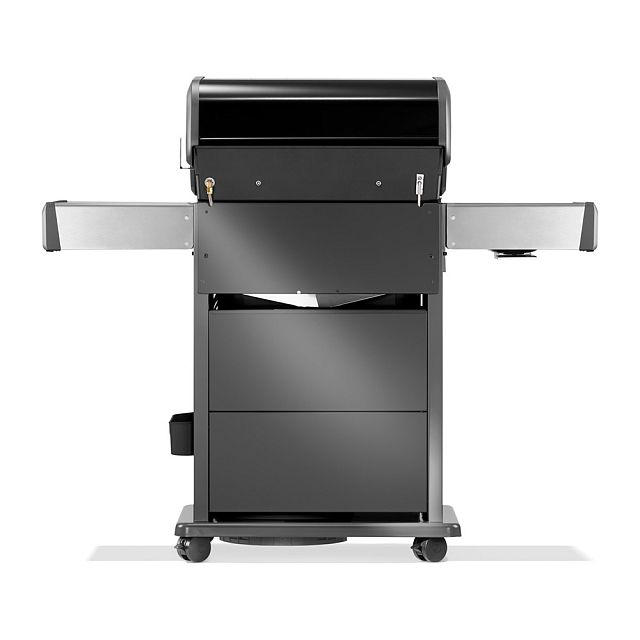 гриль газовый napoleon rogue pro-s 425 черный (с ик горелкой 3/3 и вертелом)