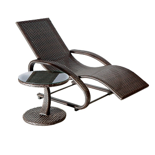 Шезлонг садовый Lite Largo для дачи Шезлонг садовый Lite Largo, садовая мебель