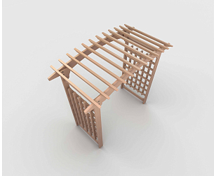 Пергола Leda Дуга XL, уличное оборудование