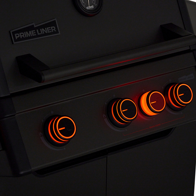 газовый гриль primeliner weekend 3b deluxe