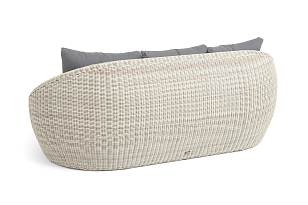 Диван трехместный 4SIS Барселона, цвет бежевый, садовая мебель